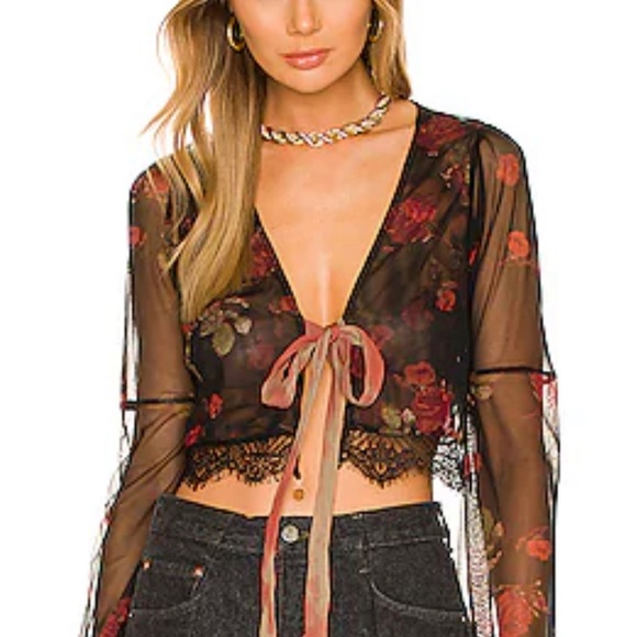 Free people Kylie tie top - Picture 3 of 5